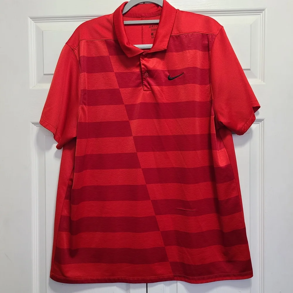 Nike Men's‎ Red Polo Shirt